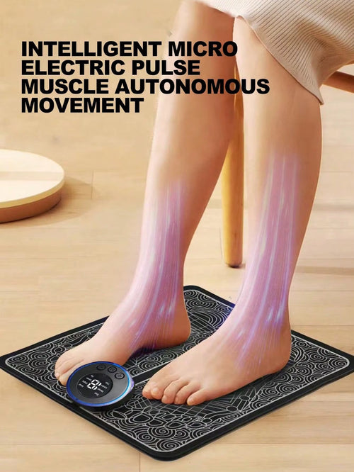 Revitalize Your Feet with the Professional EMS Foot Massager and Therapy Machine – Experience Automatic Pulse and Meridian Pressing for Ultimate Relaxation